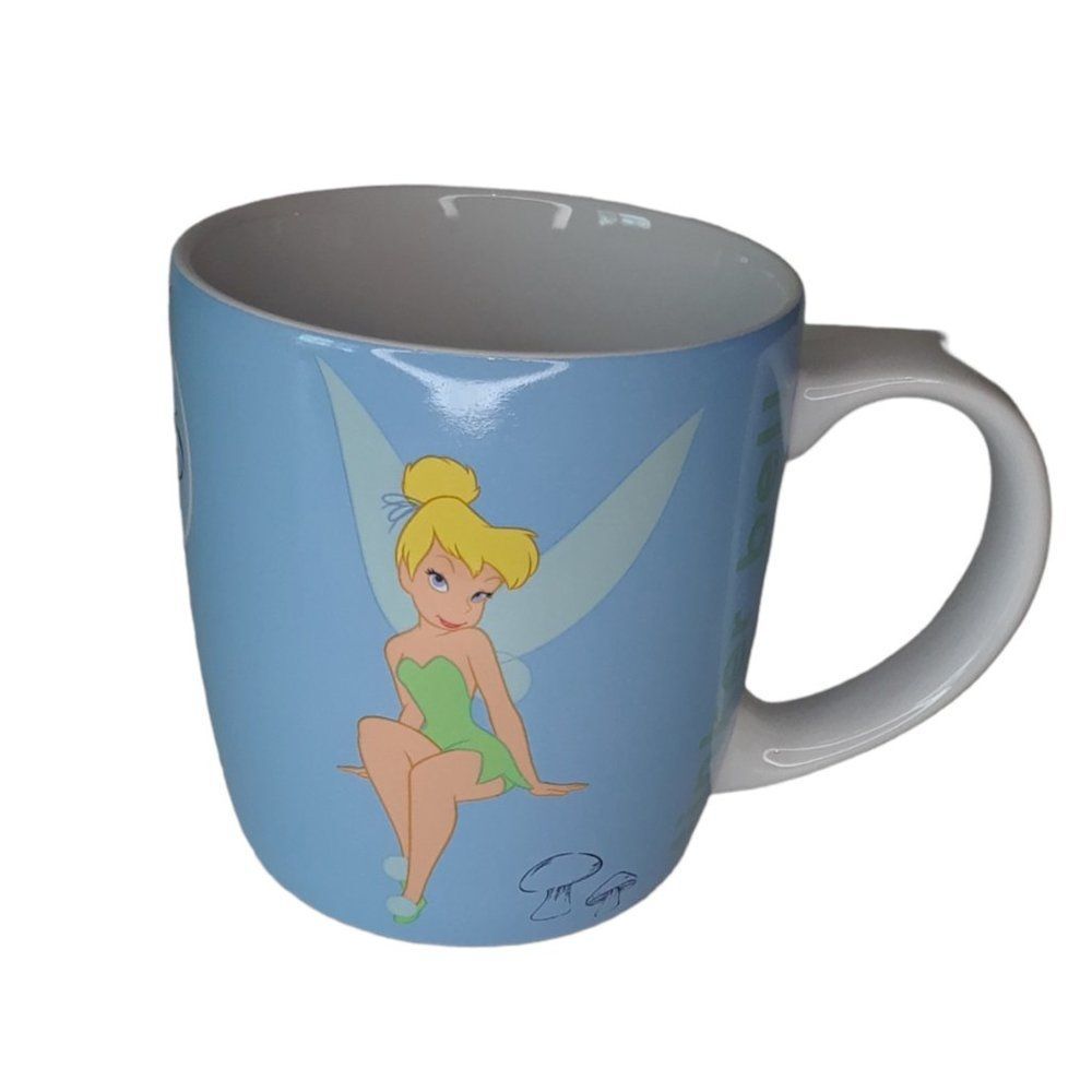 Tinker Bell Disney Store Mug Coffee Cup 16 Ounces